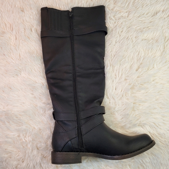 JUSTFAB Flat Boots, Casual, Black - Picture 7 of 7
